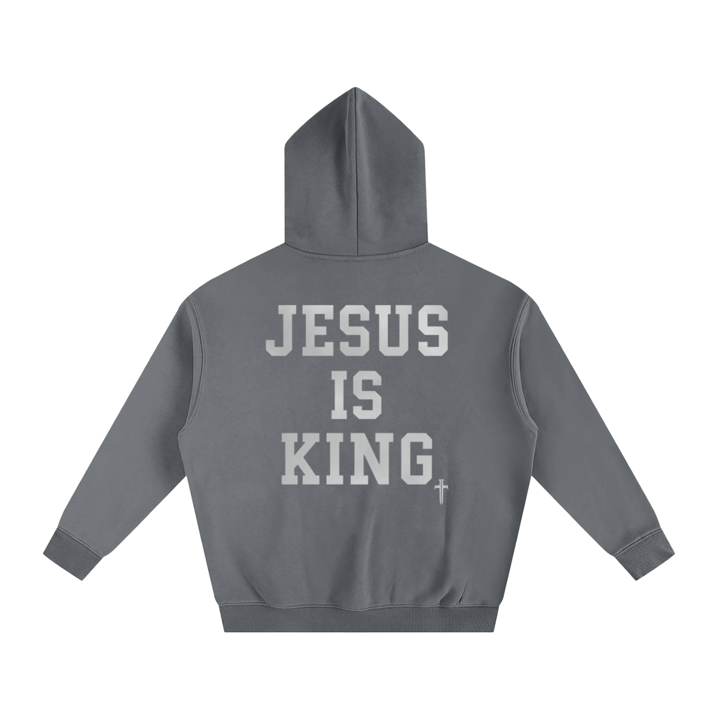Jesus Is King Grey