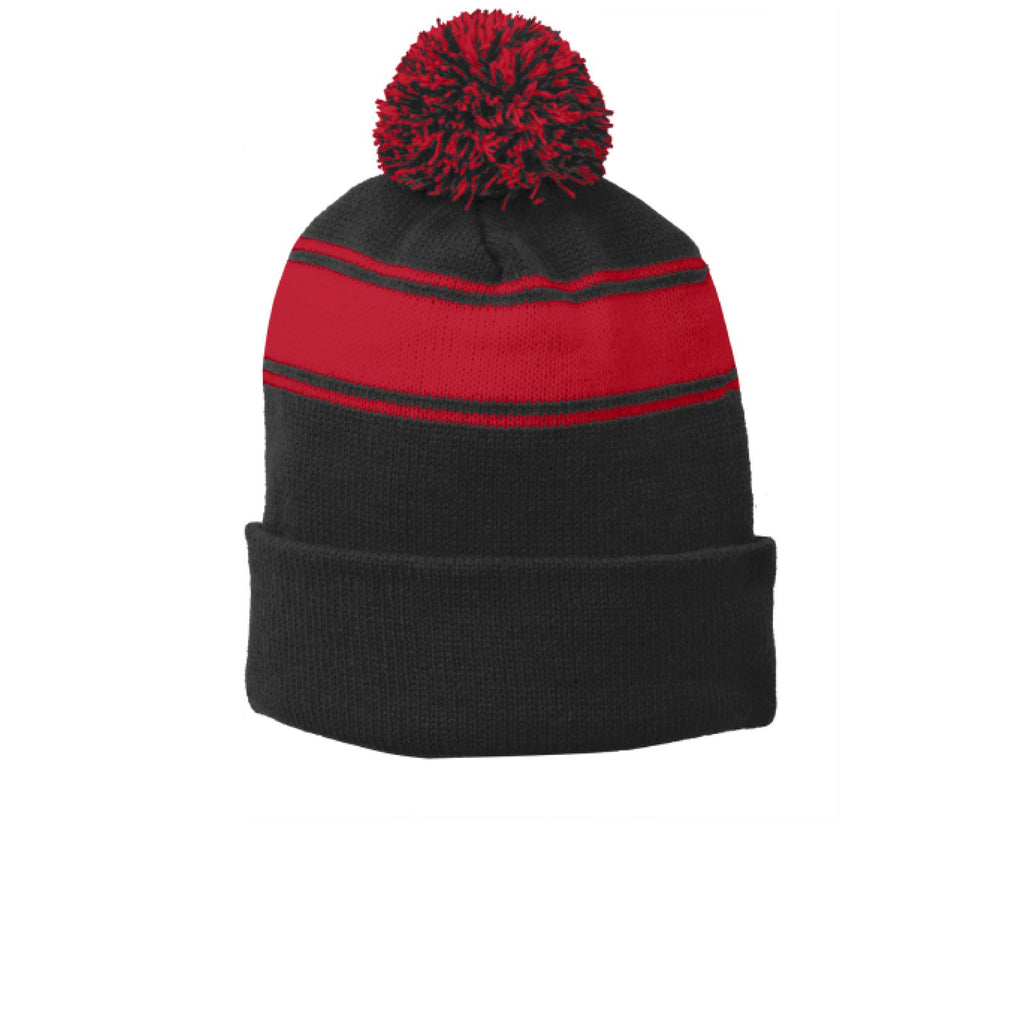 Black/Tr Red - BACK